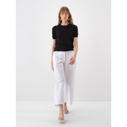 Base Fitted Knit T-Shirt - IVAH