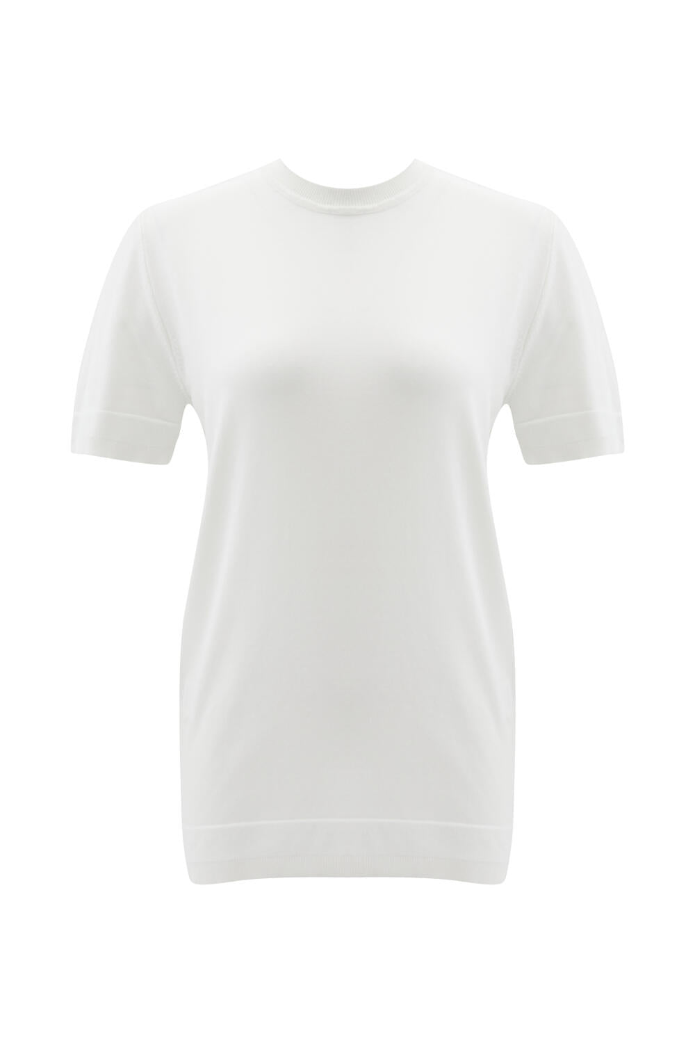 Base Fitted Knit T-Shirt